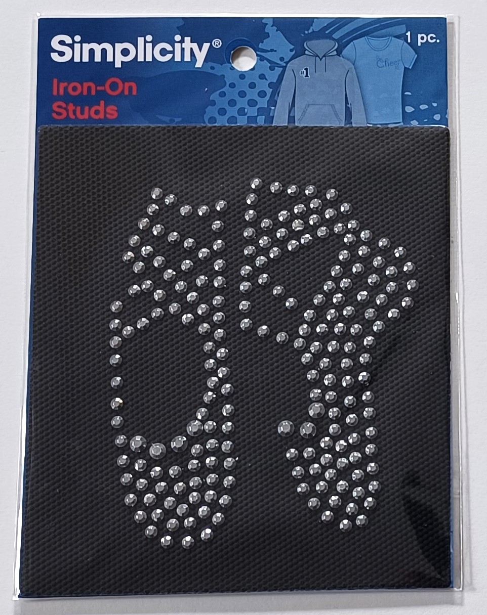 Metal Studs Ballerina Slippers Iron On