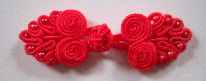 Red Tree Bead Frog Closure