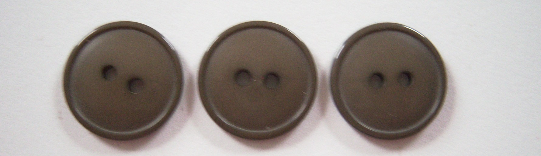 Olive Drab 3/4" Poly 2 Hole Button
