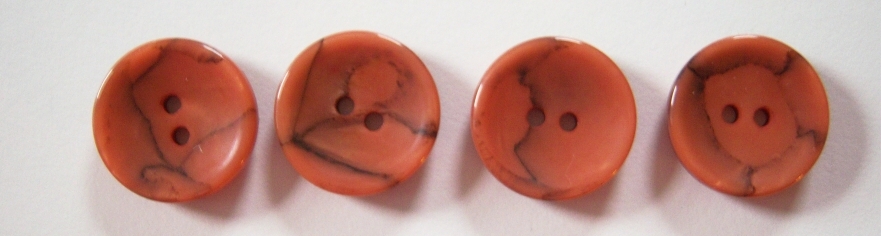 Terra Cotta 3/4" Button