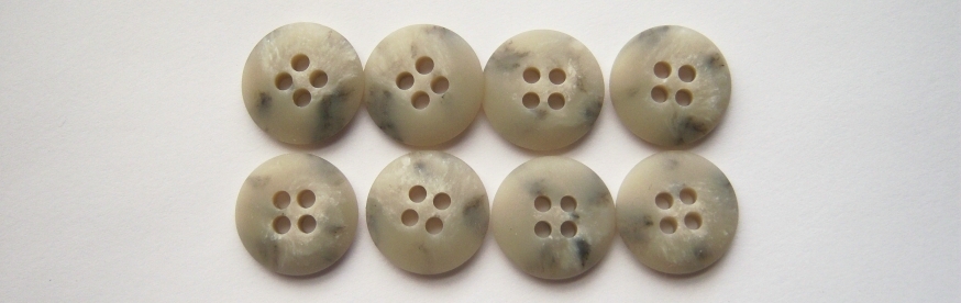 Taupe/Grey Khaki 5/8" 4 Hole Button