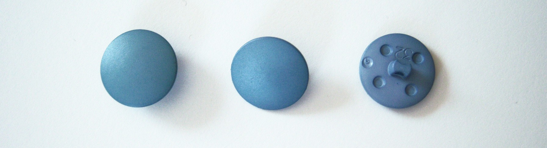 Matte Lt Denim 13/16" Button