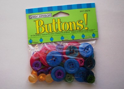 Daisy Kingdom multi color buttons