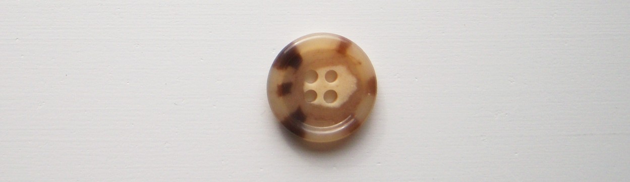 Camel/Brown Marbled 13/16" Button