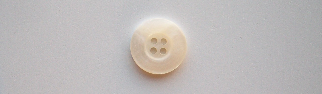 Ivory Pearlized 13/16" 4 Hole Button