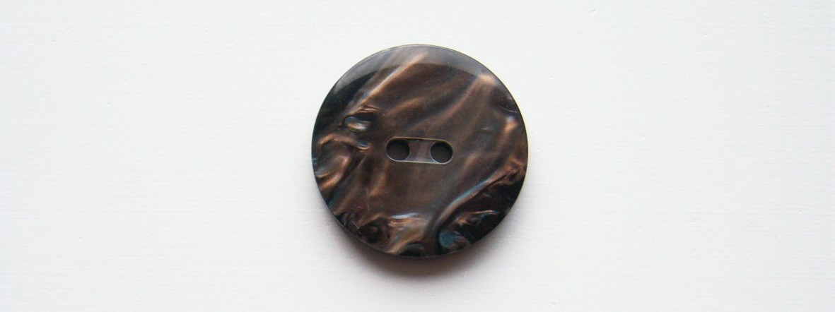 Charcoal Iridescent 1" 2 Hole Button