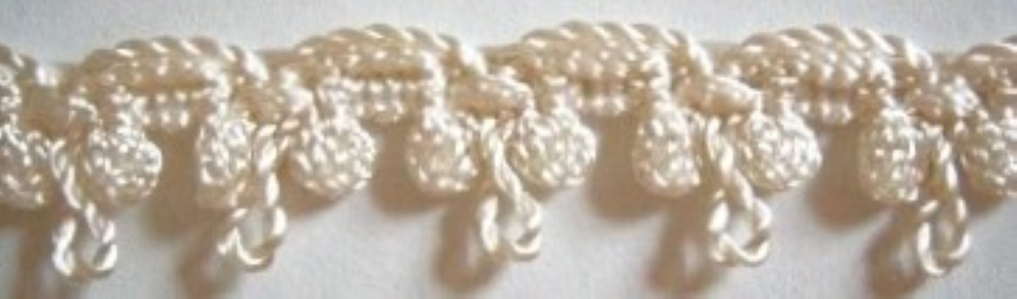 Ivory 3/4" Fancy Braid