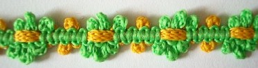Lime/Buttercup 1/2" Braid