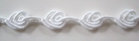 White Rose Bud Braid