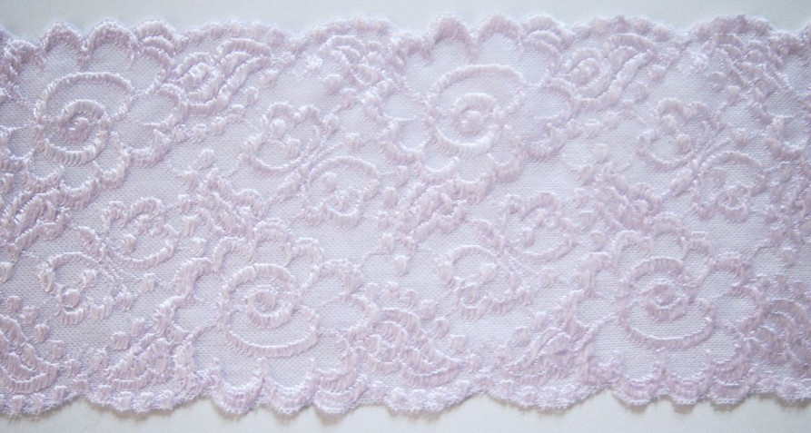 Vanity Fair Lilac 3 3/4" Stretch Lace