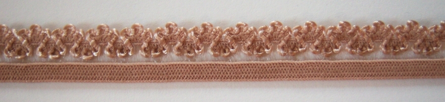 Whiskey Picot 7/16 Inch Elastic