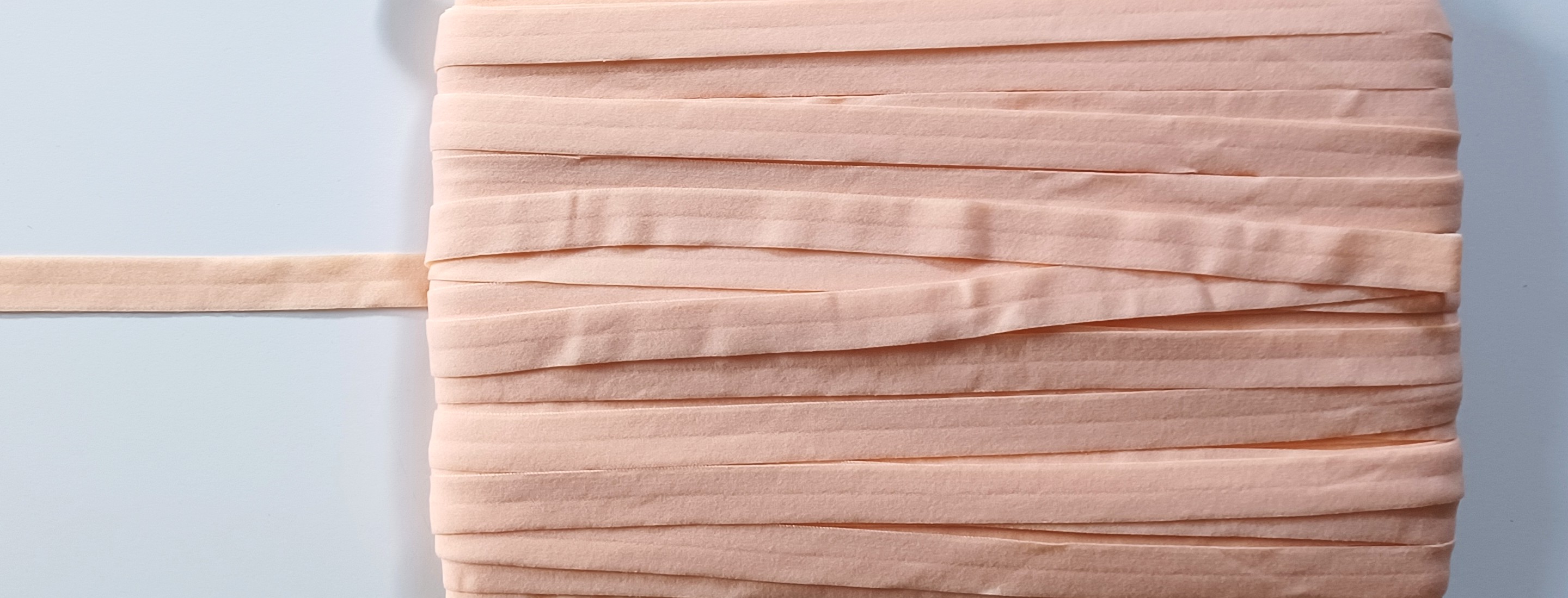 Halco Peachy Pink Parfait Fold Over Elastic