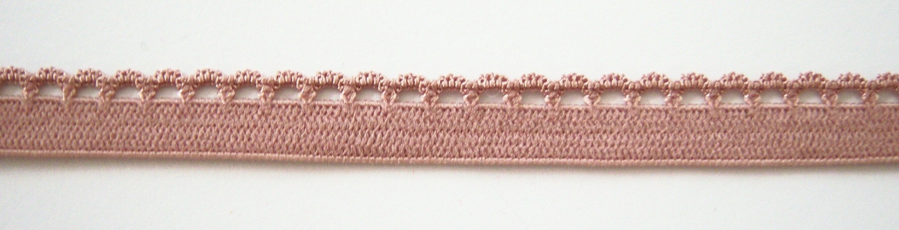 Nude 3/8 Inch Picot Elastic
