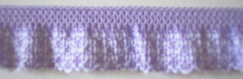 Orchid 5/8 Inch Ruffled Elastic