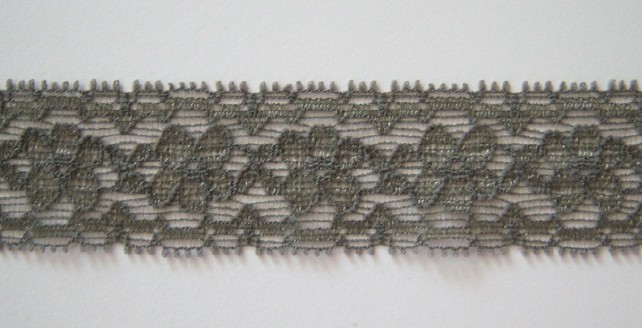 Green 1 1/4" Stretch Lace