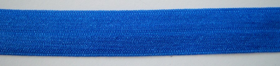 Lt Royal Blue 5/16" Fold Over Elastic