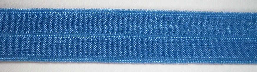 Frosty Blue 5/16" Fold Over Elastic