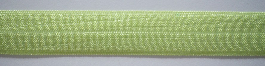 Lemon Lime 5/16" Fold Over Elastic