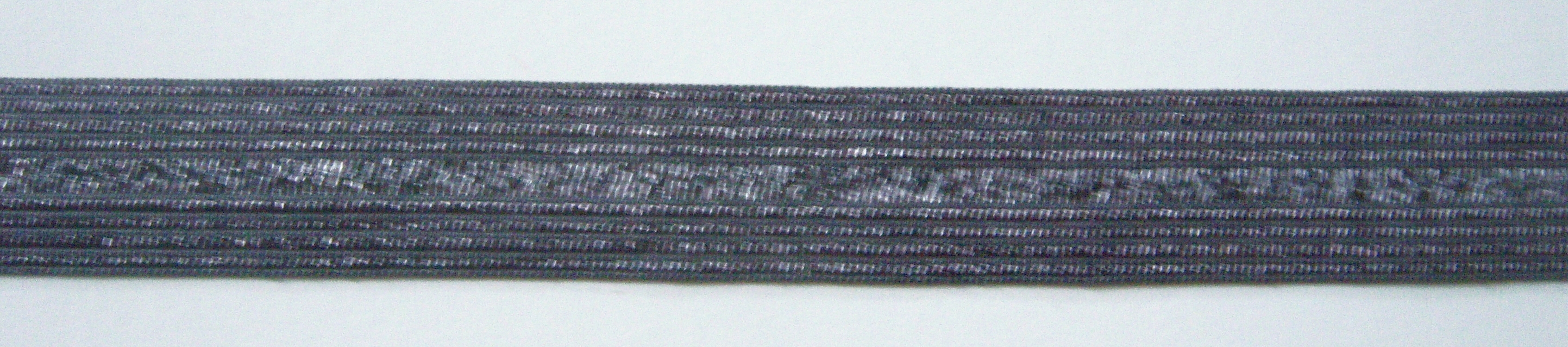 Heather Grey 9/16" Fold Over Elastic