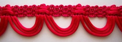 Red 1 1/2" Fringe
