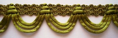 Antique Green 1 1/2" Fringe