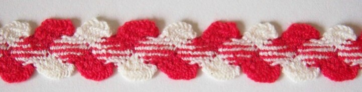 Natural/Red 1/2" Braid