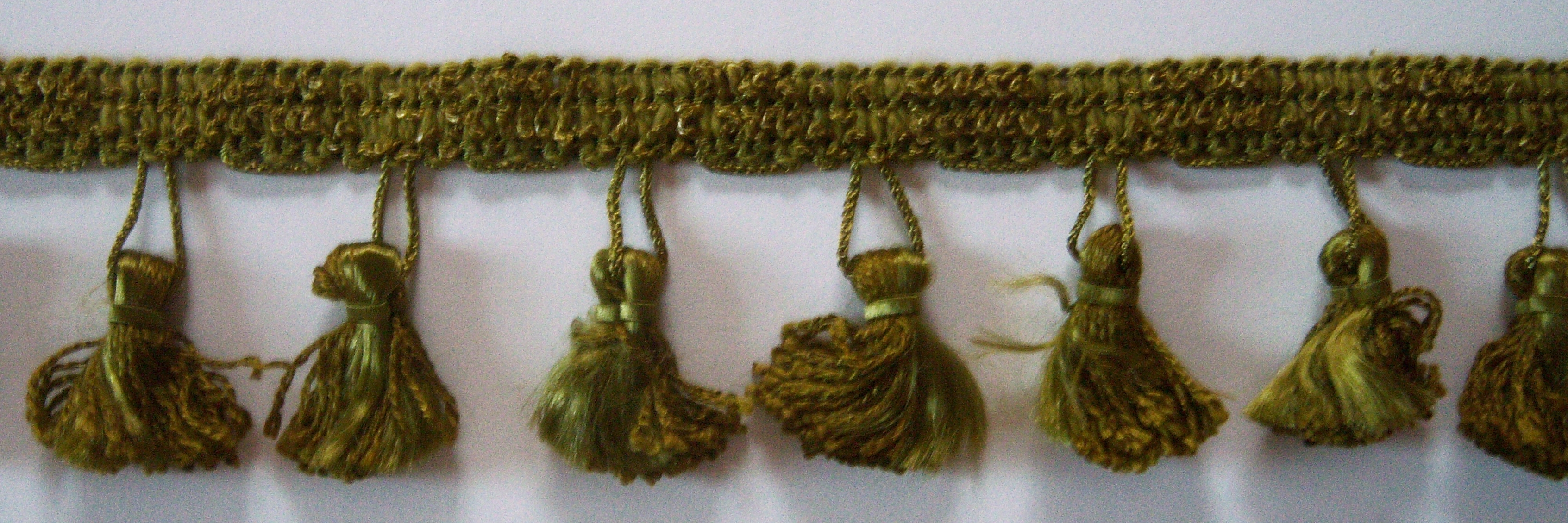 Antique Green Tassel 2" Fringe