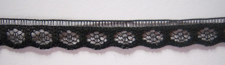 Black 3/8" Nylon Lace