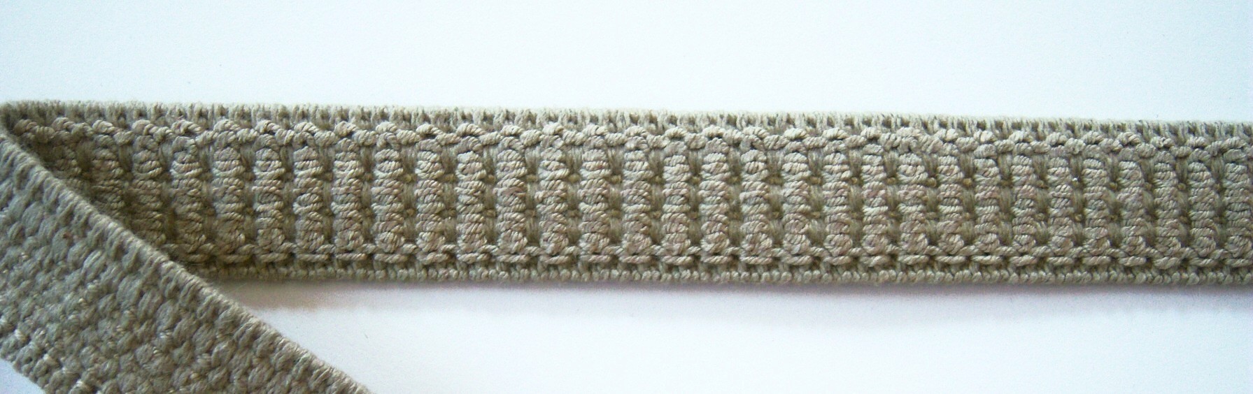 Taupe 1 1/8 Inch Elastic