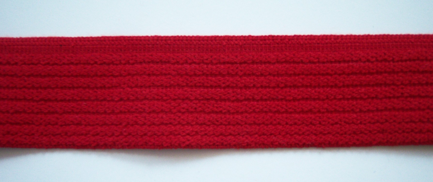 Red 1 7/8 Inch Belt Elastic