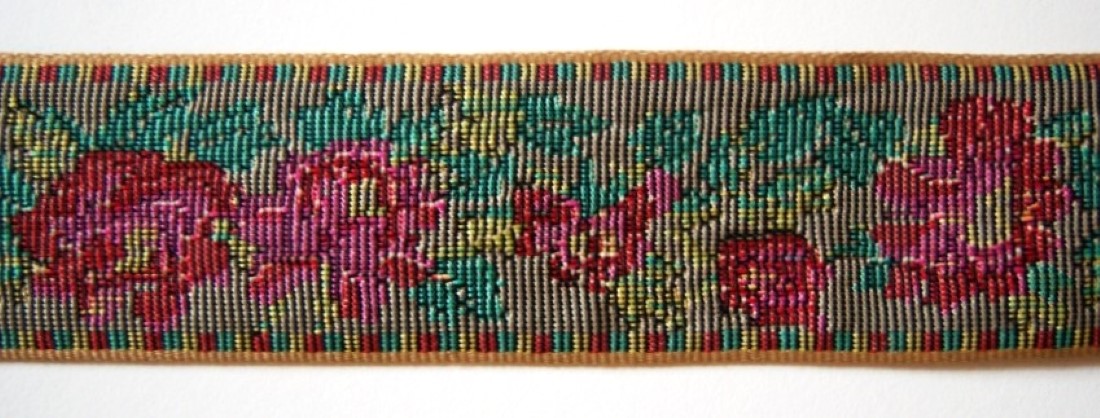 Wrights Camel/Rose 1 1/2" Webbing