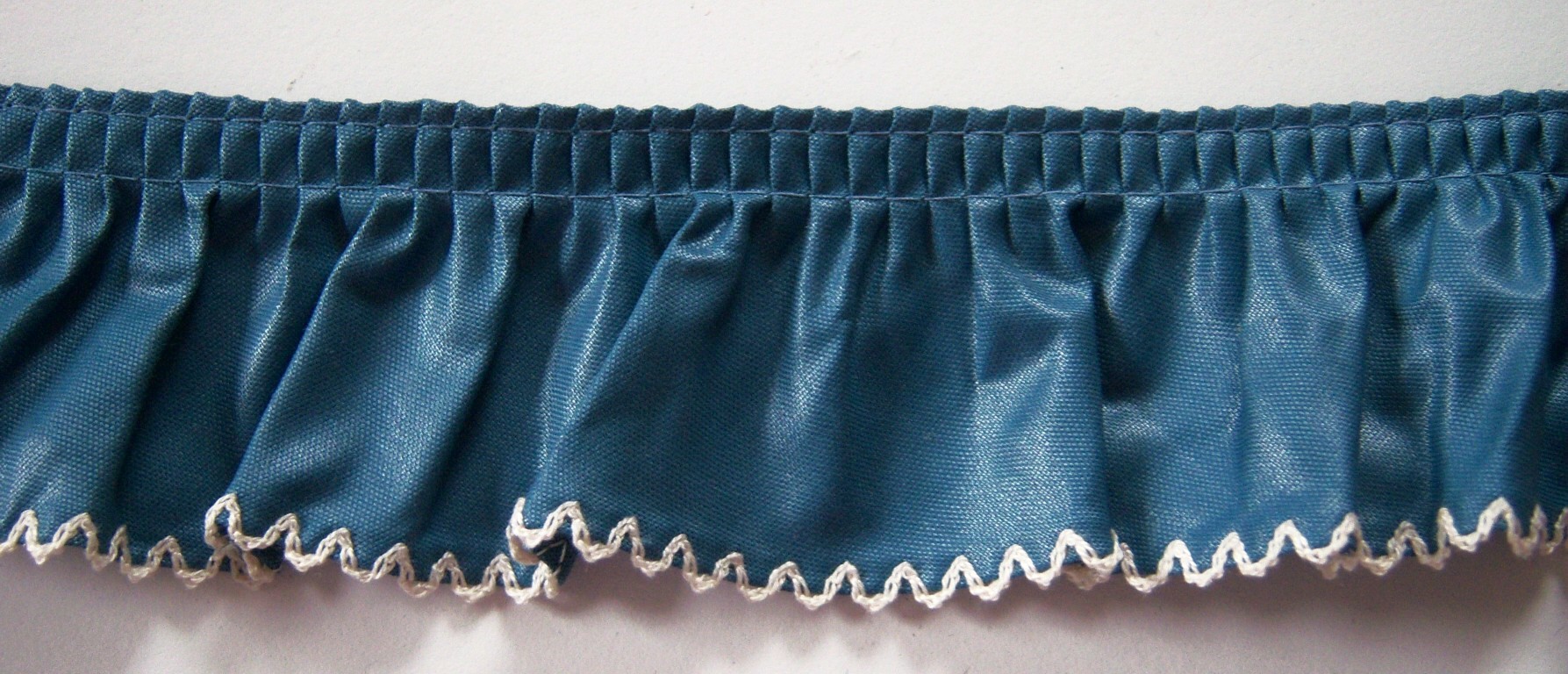 Stone/Ivory 2" Pleated Eyelet