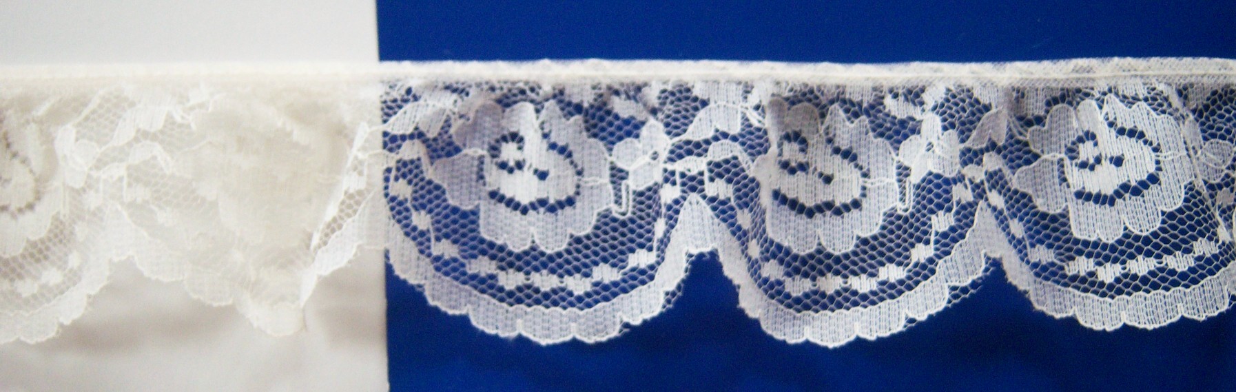 Candlelight 2 1/4" Gathered Lace