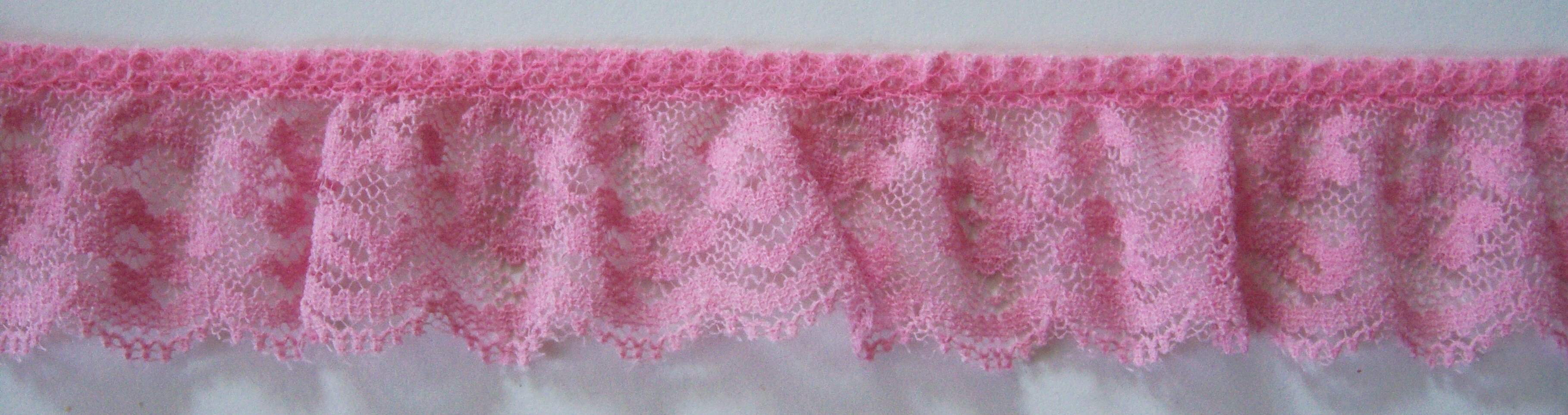 Rose 1 1/2" Ruffled Lace