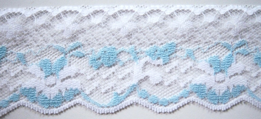 White/Blue Lace