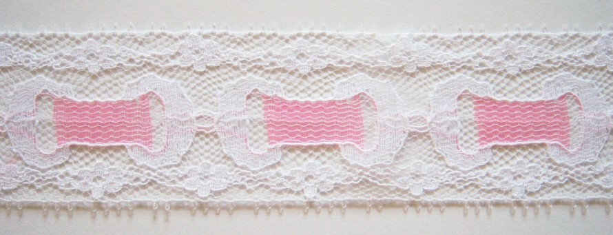 White/Pink Lace
