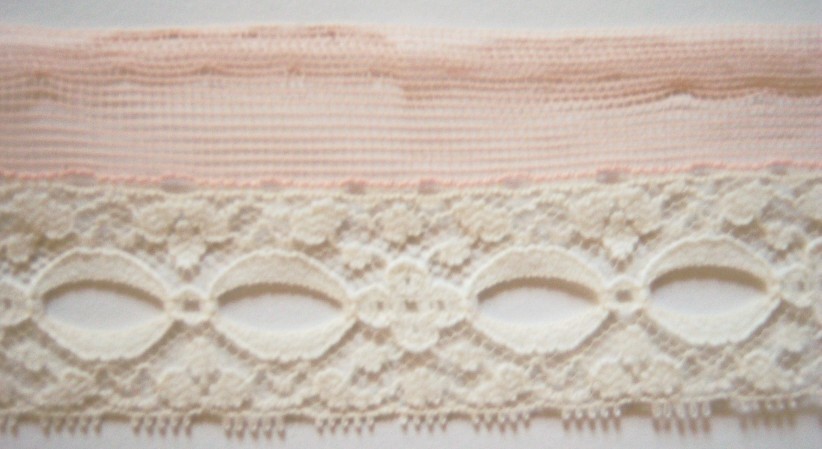 Candlelight 1 7/8" Nylon Entredeux