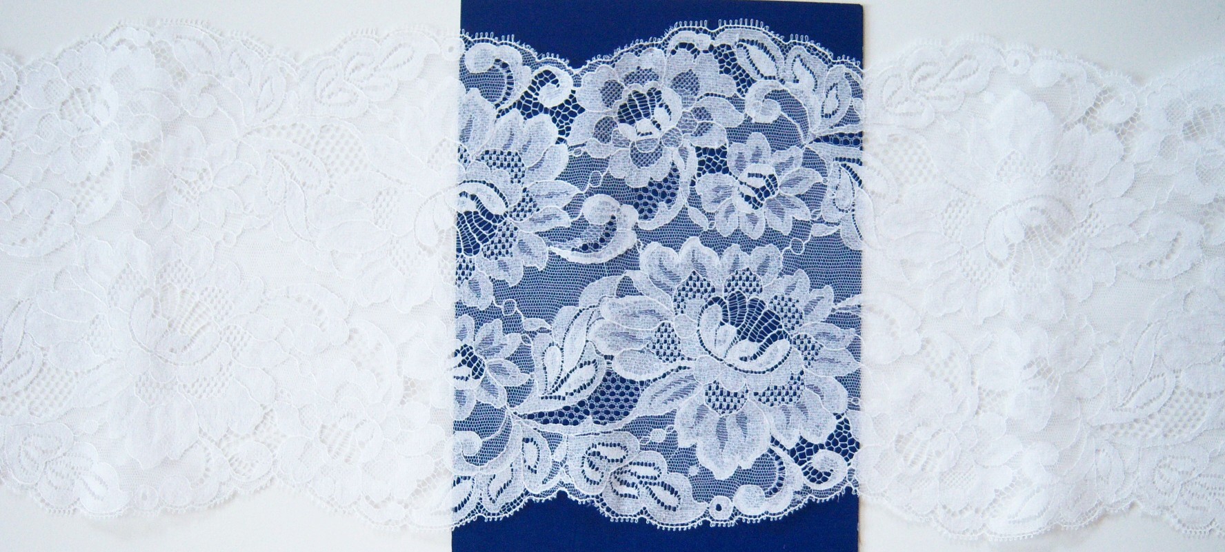 Star White #1305 Nylon 7 3/4" Lace