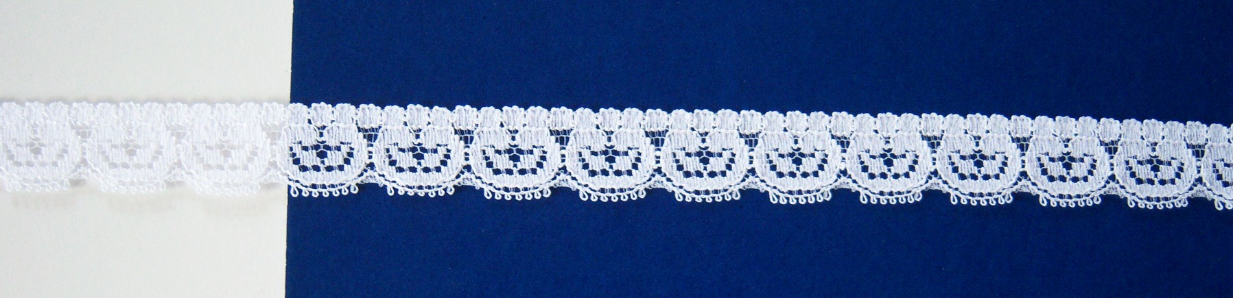 White Nylon 11/16 Lace