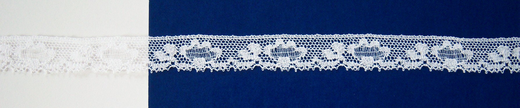 White #1000 Nylon 1/2" Lace