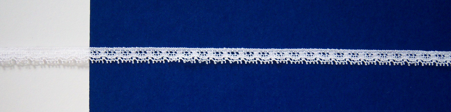White #200/1144 Nylon 3/8" Lace