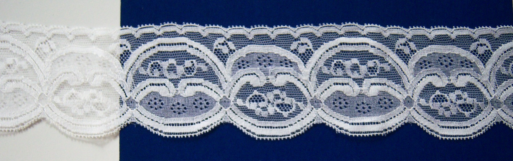 Star White #1305 Nylon 2 1/2" Lace