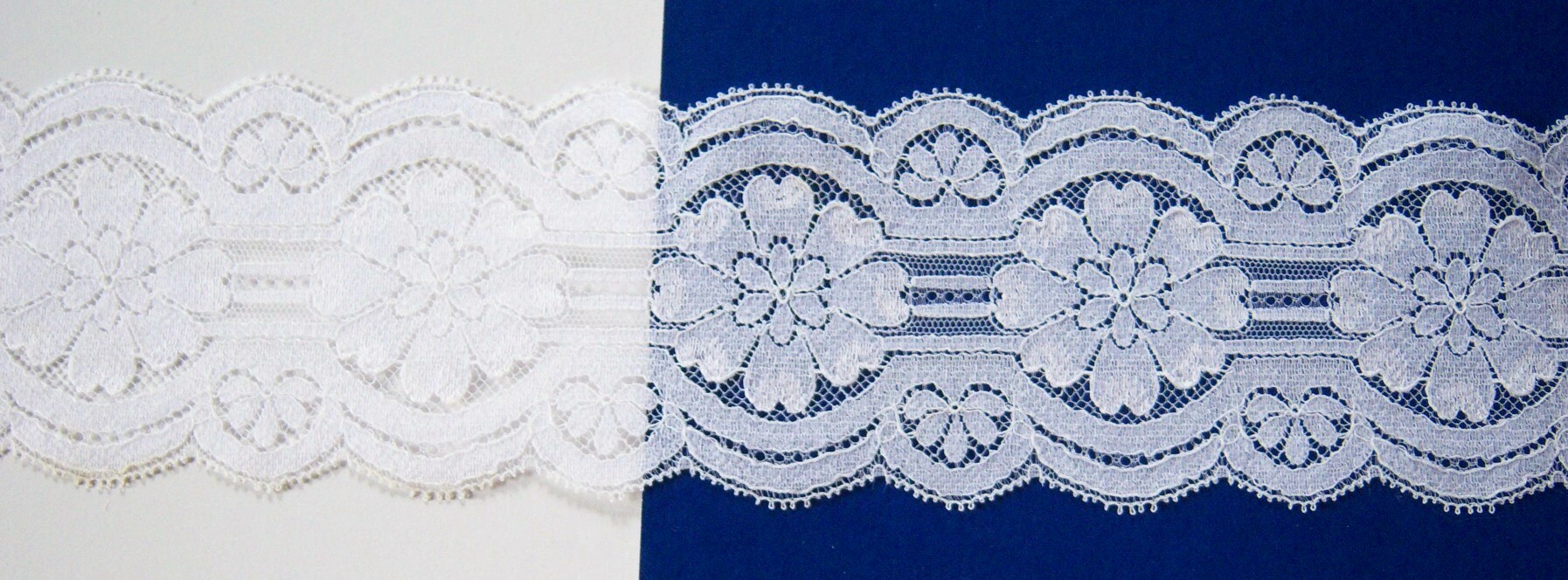 Star White #1305 Nylon 3 1/4" Lace