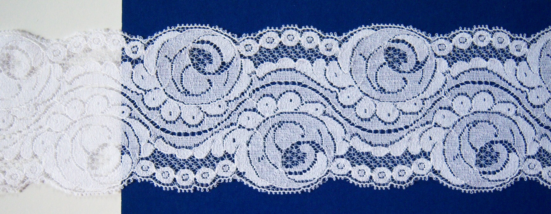 White #1144 Nylon 3 1/2" Lace