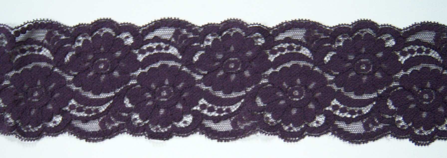 Victorian Purple 3 1/4" Nylon Lace