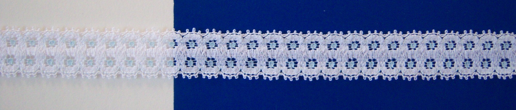 White/Blue Lace