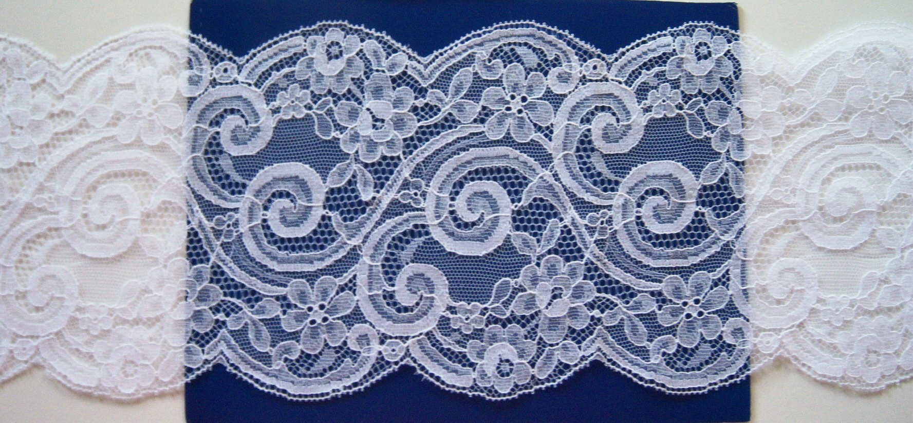 White #1144 Nylon 5 1/2" Lace
