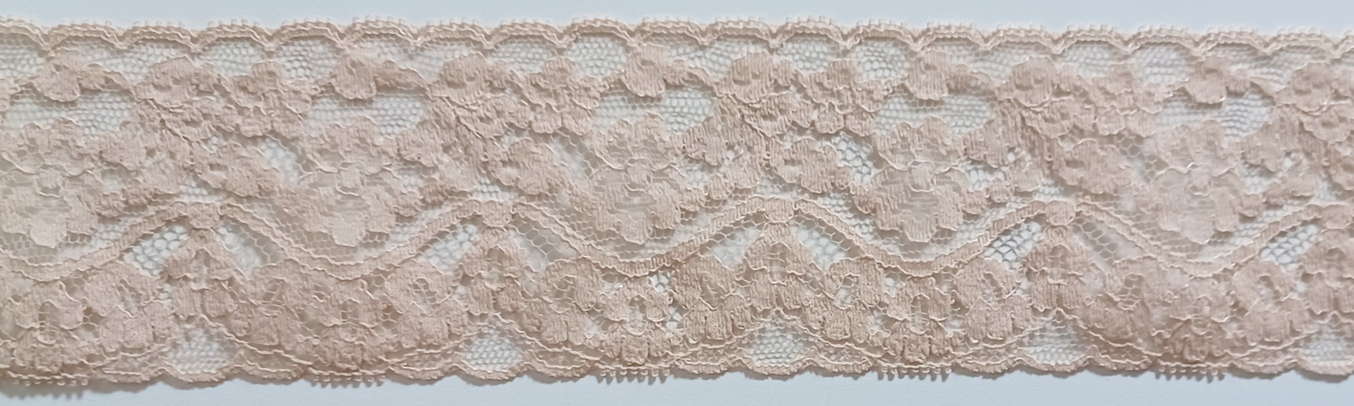 Subtle Nude Nylon 2 1/2" Lace