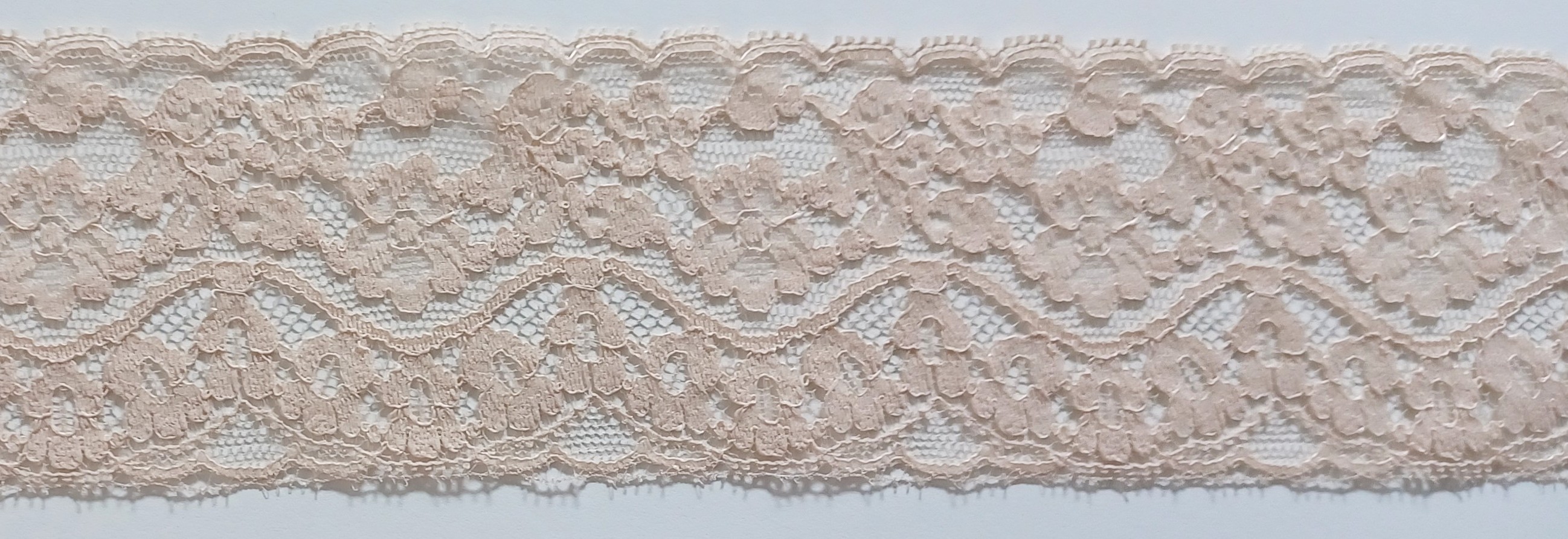 Subtle Nude Nylon 2 3/4" Lace