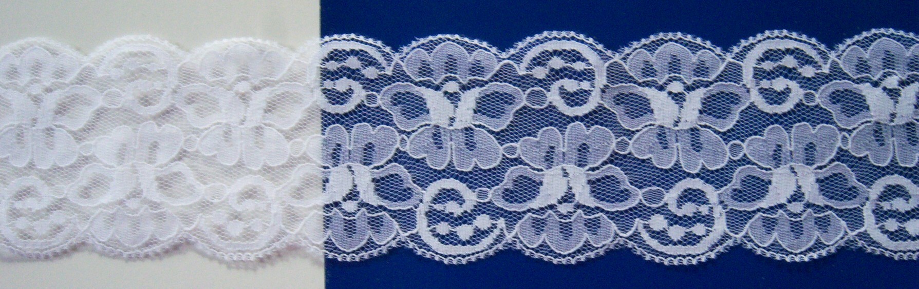 Star White 3" Nylon Lace